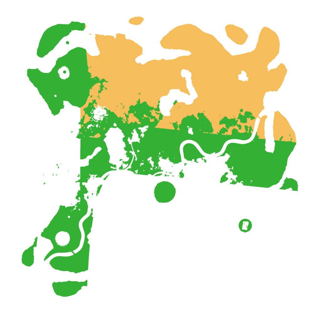 Biome Rust Map: Procedural Map, Size: 4000, Seed: 342440220