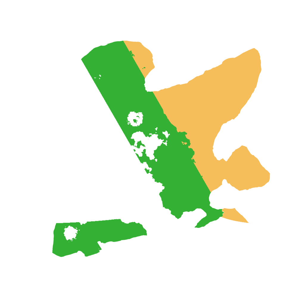 Biome Rust Map: Procedural Map, Size: 2000, Seed: 9831247