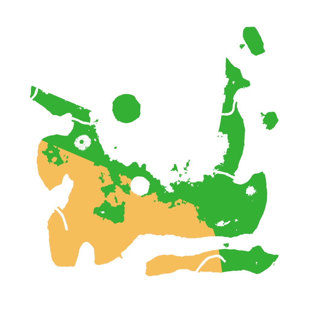 Biome Rust Map: Procedural Map, Size: 3000, Seed: 9500837