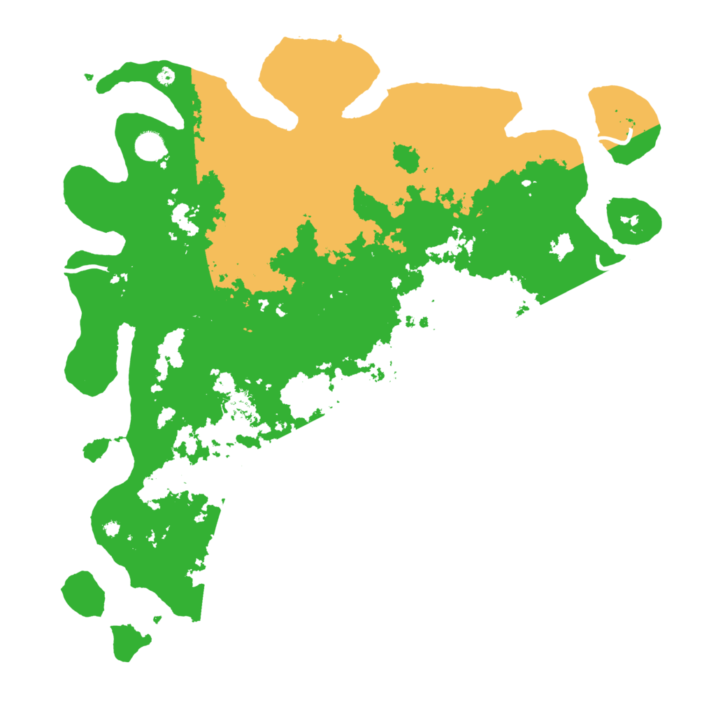 Biome Rust Map: Procedural Map, Size: 4250, Seed: 1649571400