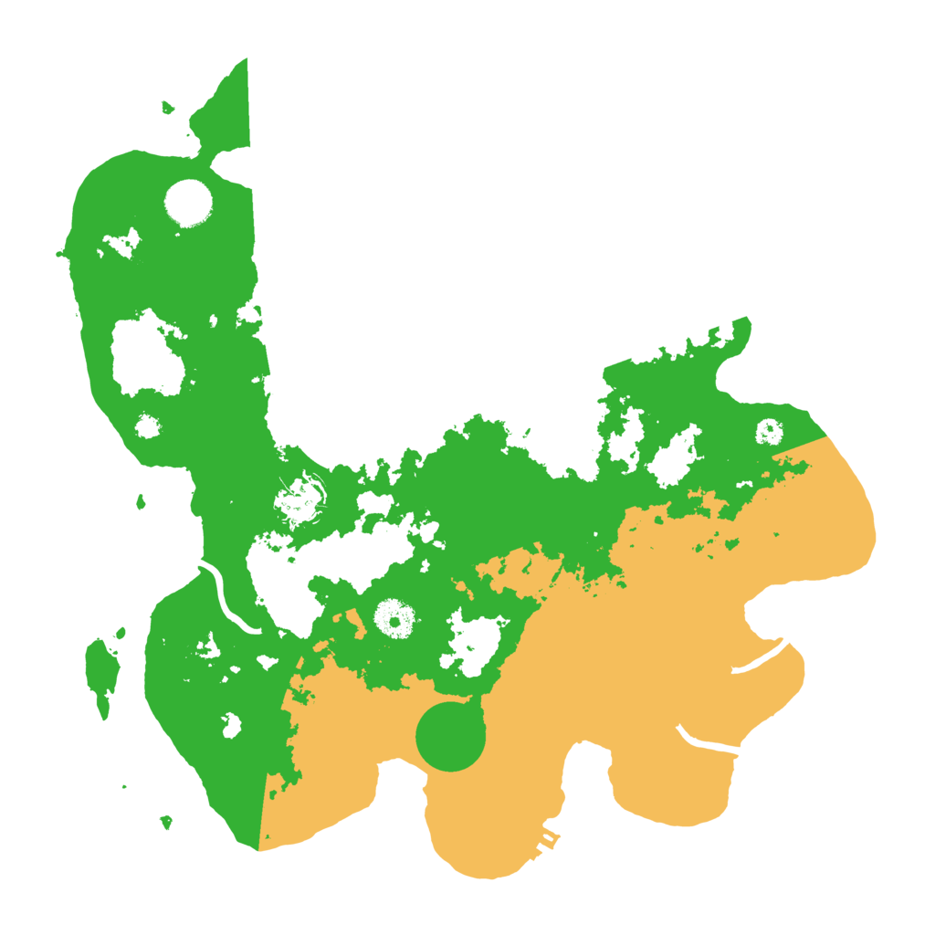 Biome Rust Map: Procedural Map, Size: 3530, Seed: 5784