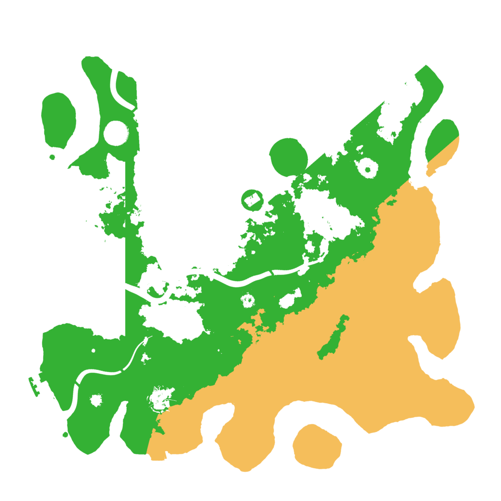 Biome Rust Map: Procedural Map, Size: 3750, Seed: 31565366