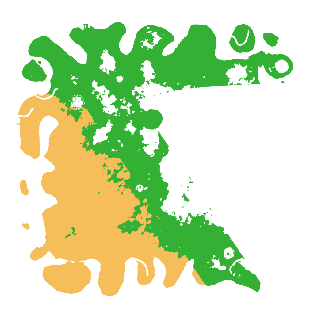 Biome Rust Map: Procedural Map, Size: 4250, Seed: 634460853