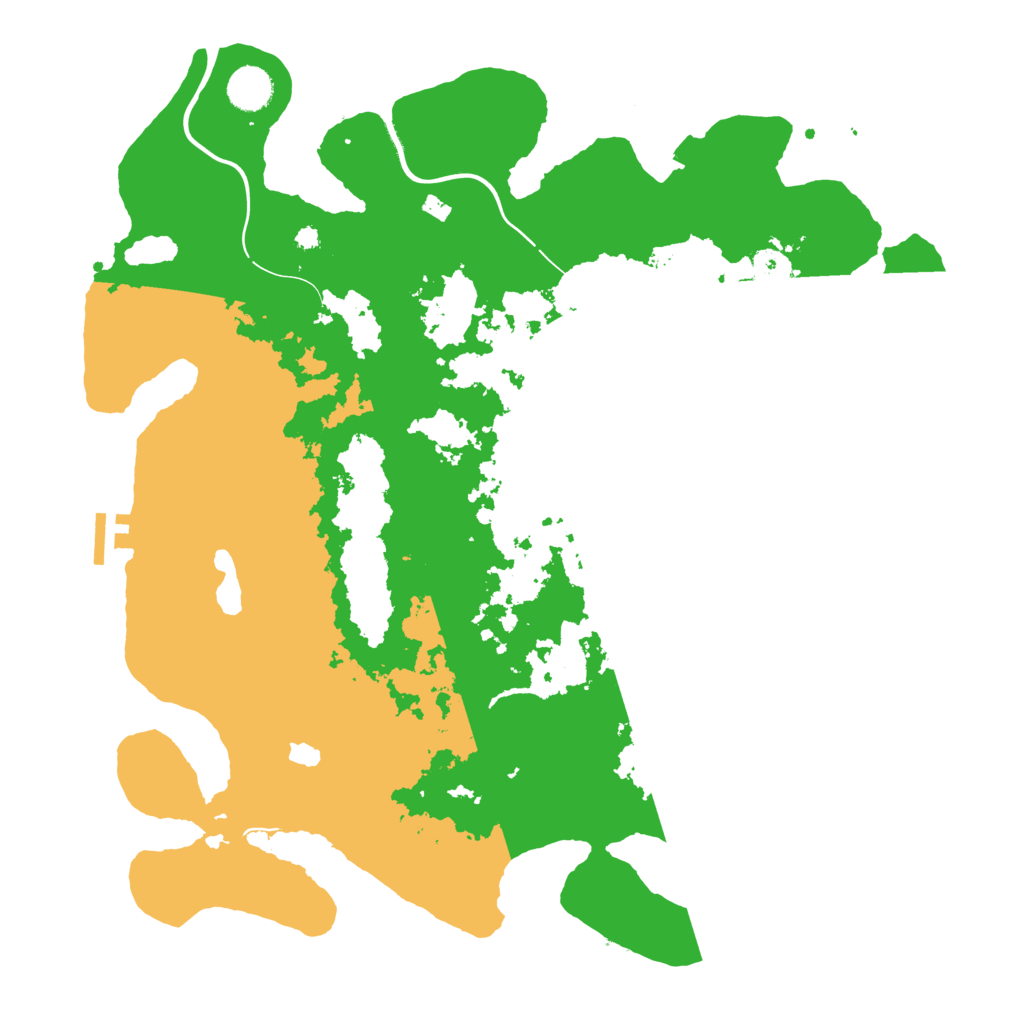 Biome Rust Map: Procedural Map, Size: 4000, Seed: 69691664