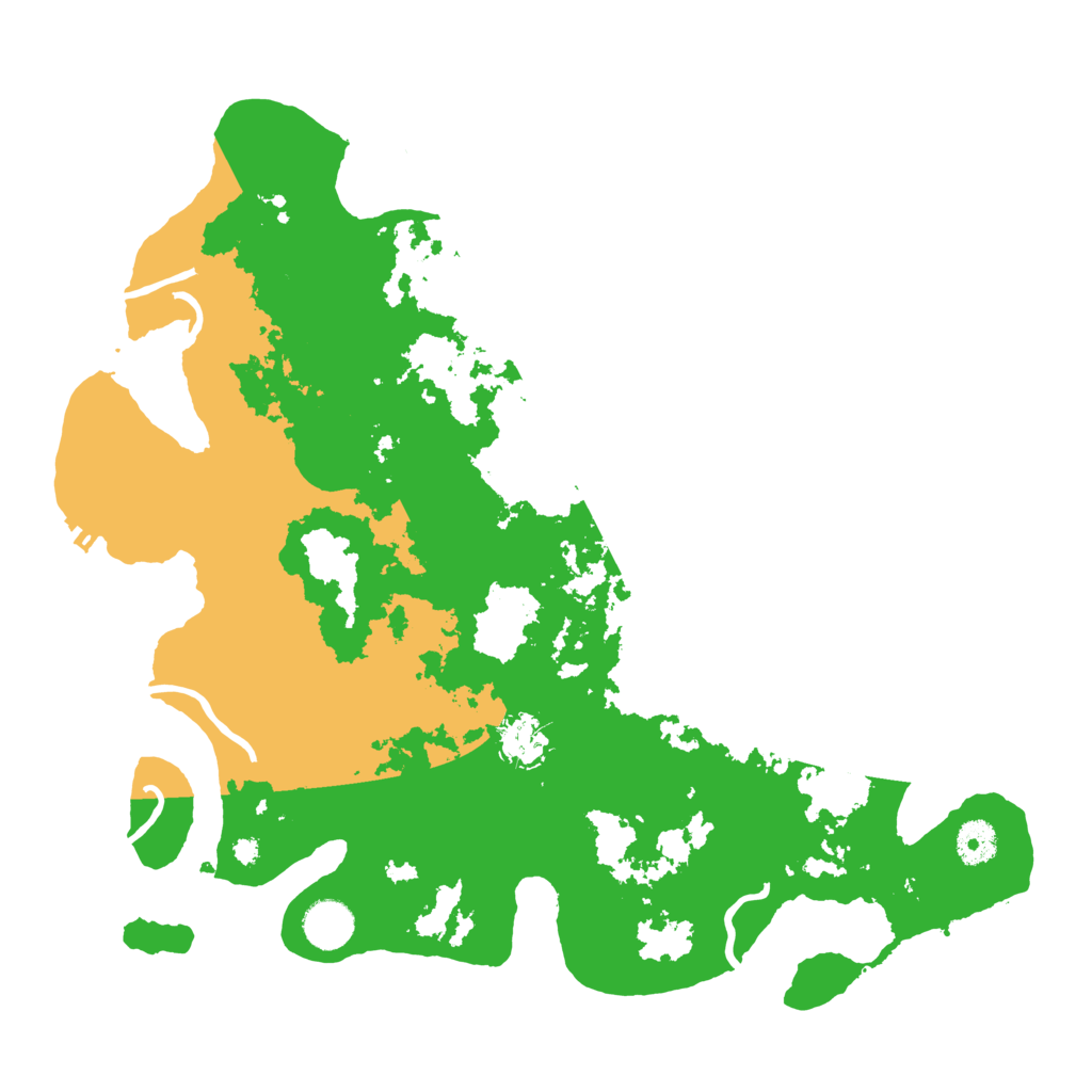 Biome Rust Map: Procedural Map, Size: 3850, Seed: 60095515