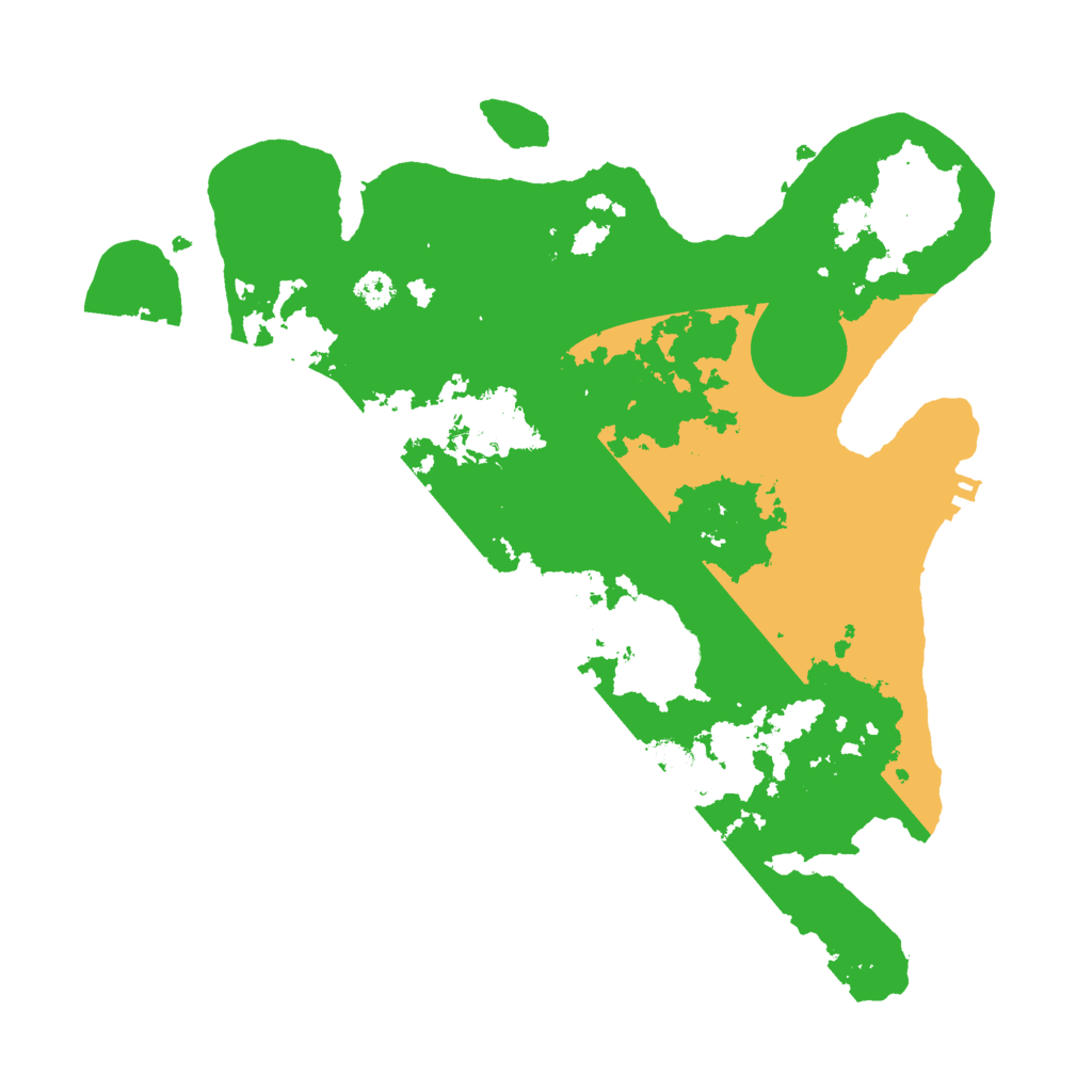 Biome Rust Map: Procedural Map, Size: 3000, Seed: 1399365804