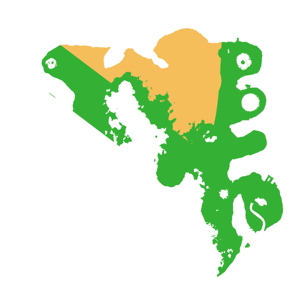 Biome Rust Map: Procedural Map, Size: 3000, Seed: 1068160377