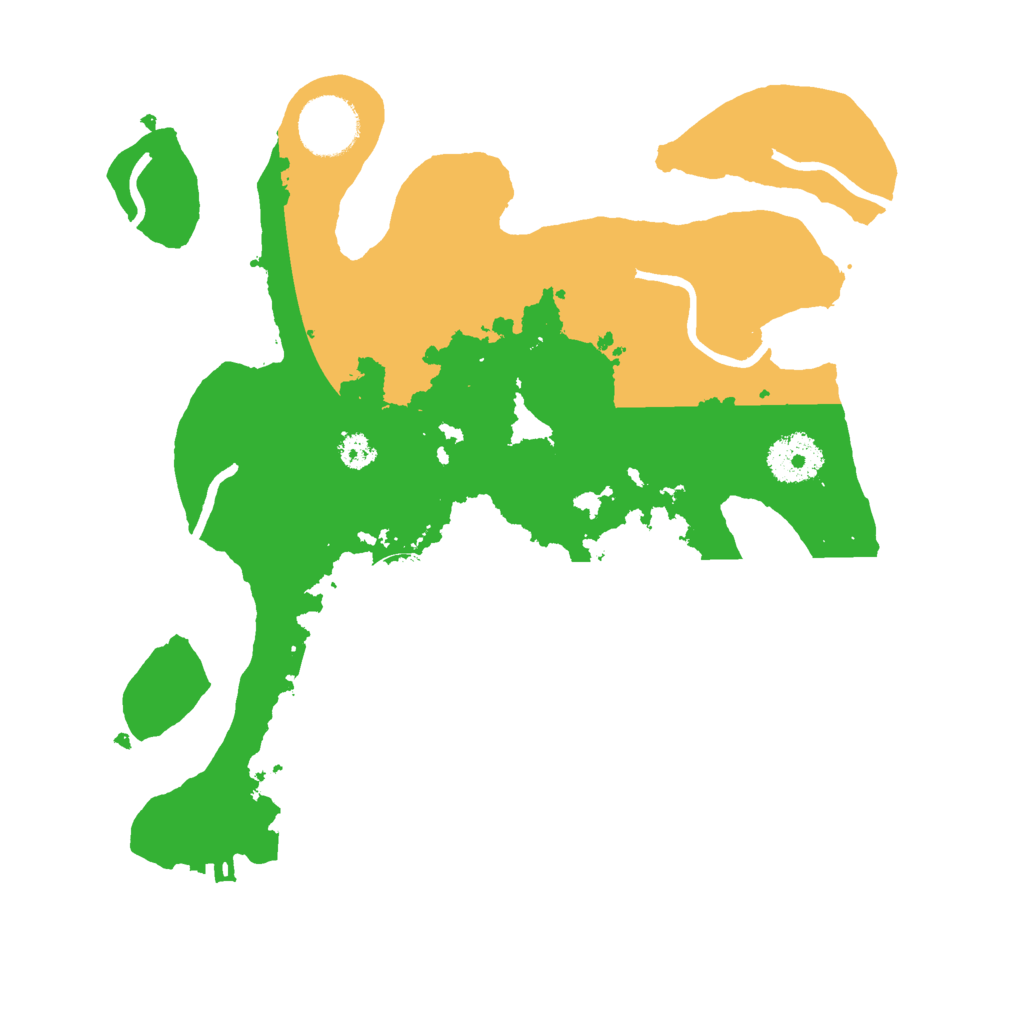 Biome Rust Map: Procedural Map, Size: 3000, Seed: 179493657