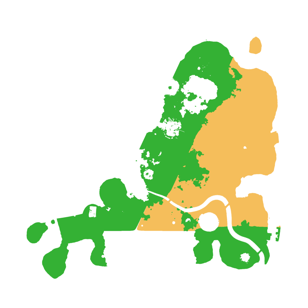 Biome Rust Map: Procedural Map, Size: 3000, Seed: 5674