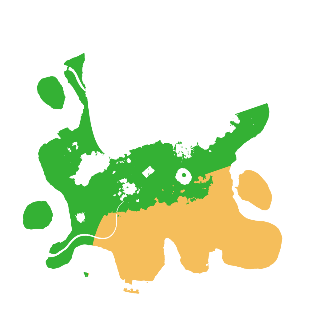 Biome Rust Map: Procedural Map, Size: 3000, Seed: 1881889437