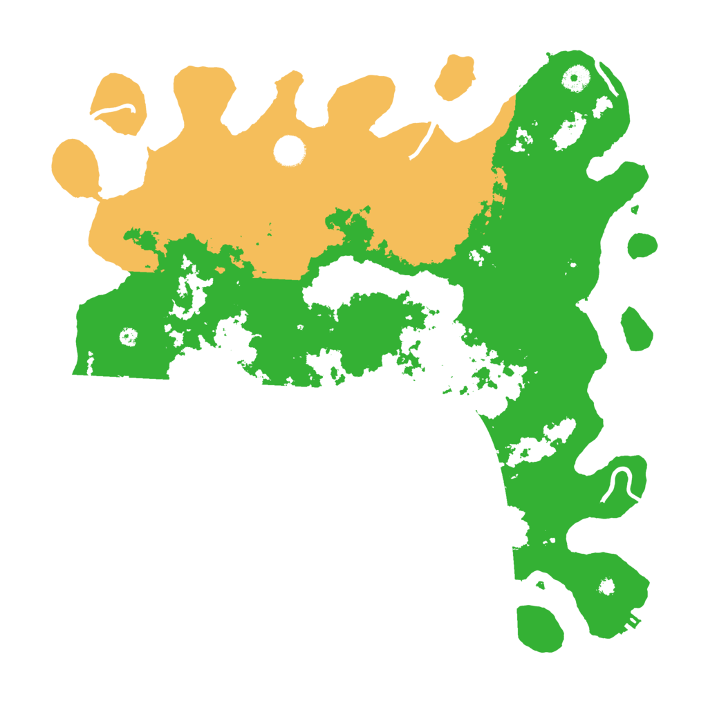 Biome Rust Map: Procedural Map, Size: 4000, Seed: 166422210