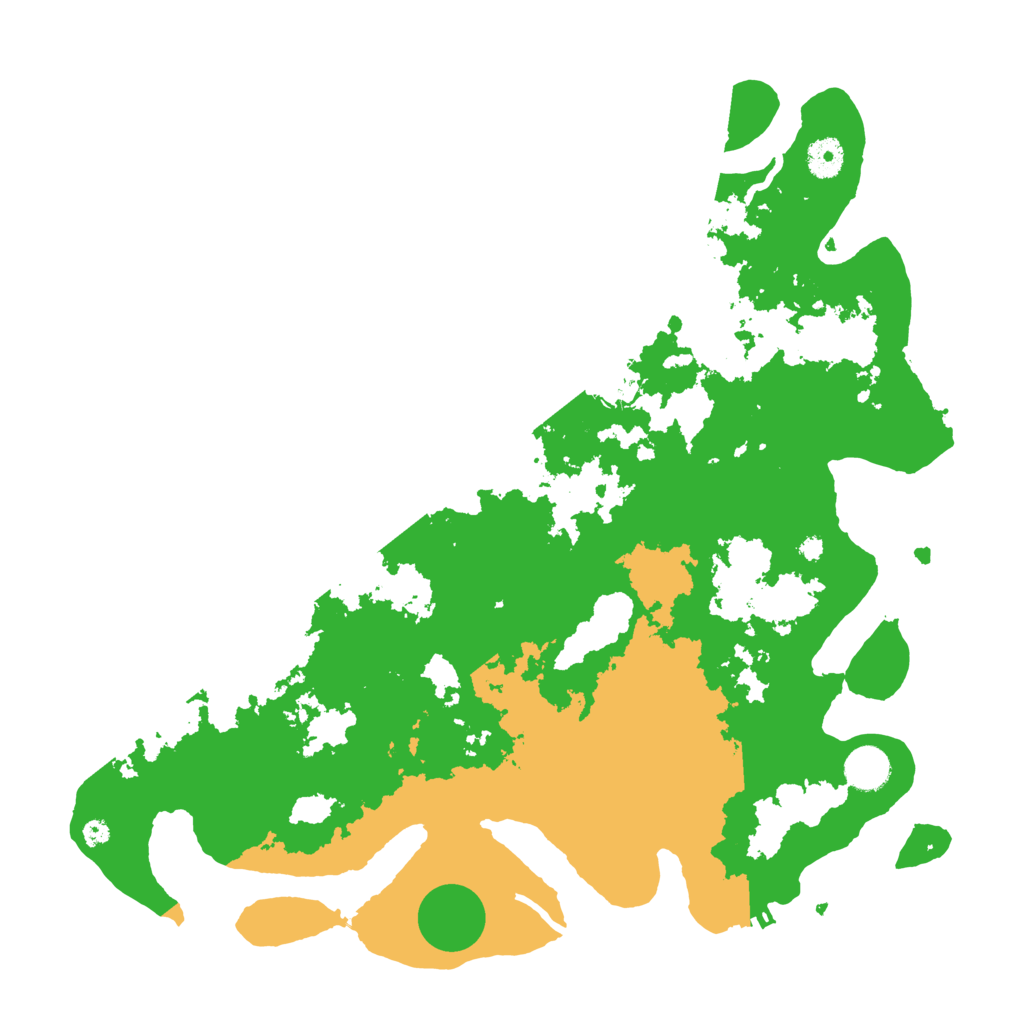 Biome Rust Map: Procedural Map, Size: 4000, Seed: 733939208