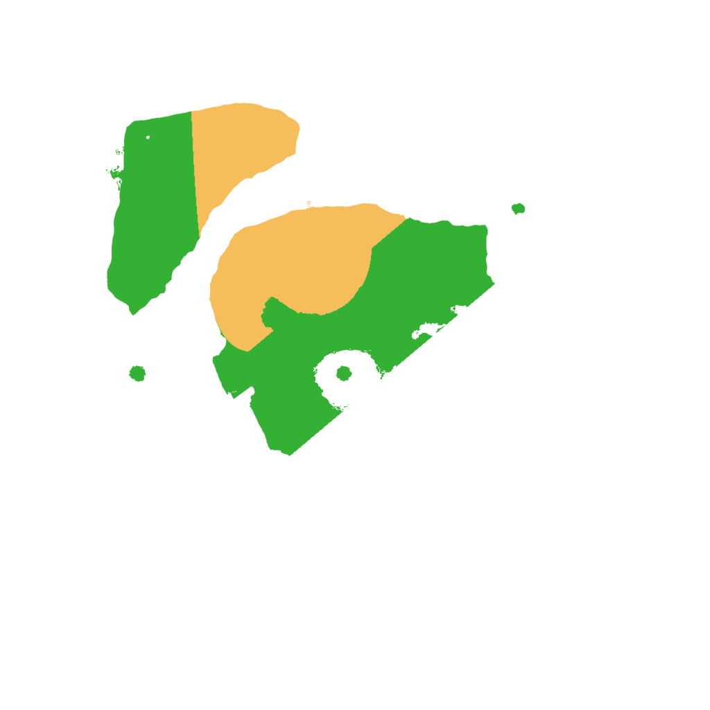 Biome Rust Map: Procedural Map, Size: 1800, Seed: 13