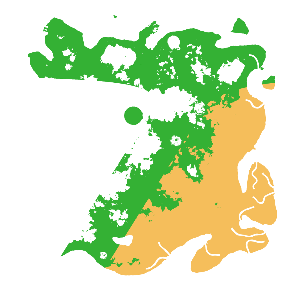 Biome Rust Map: Procedural Map, Size: 4250, Seed: 23515