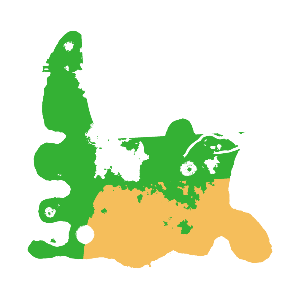 Biome Rust Map: Procedural Map, Size: 3000, Seed: 1988497218