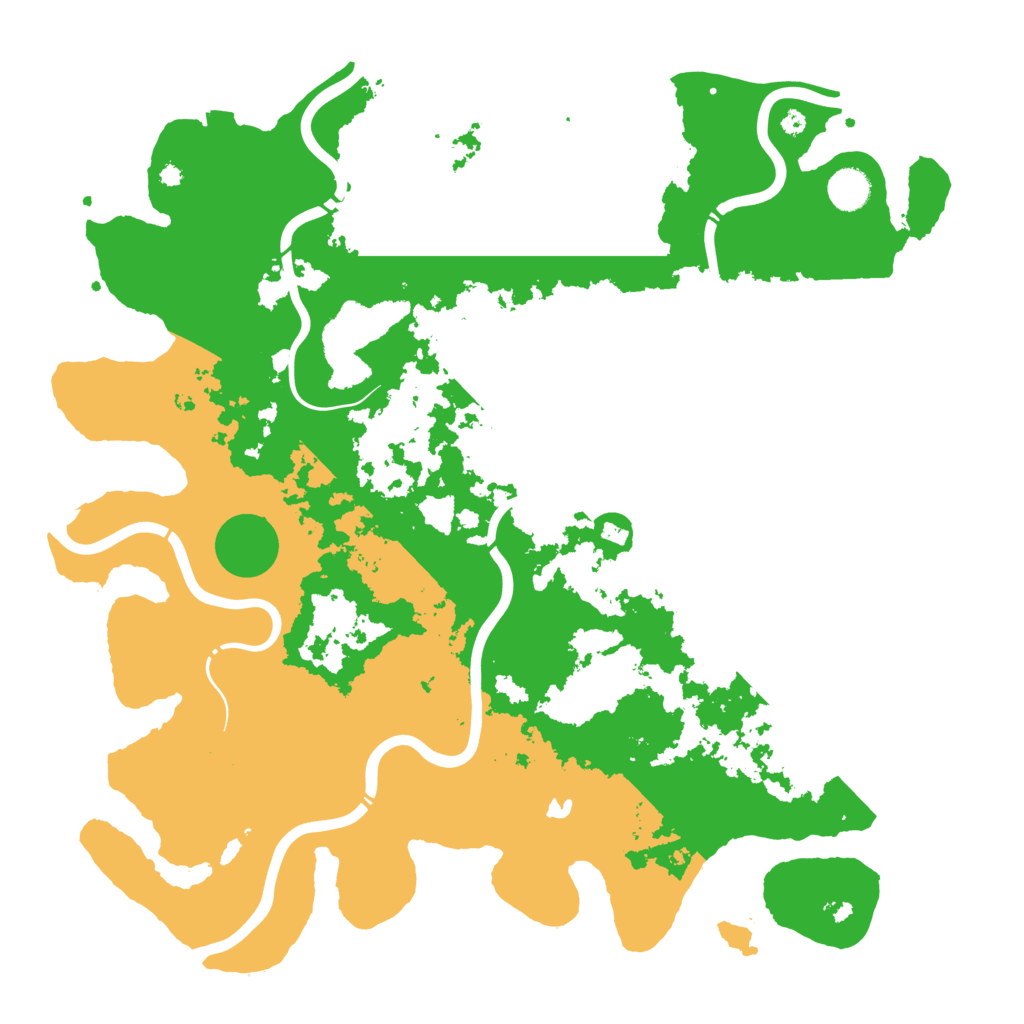 Biome Rust Map: Procedural Map, Size: 4250, Seed: 2091110189