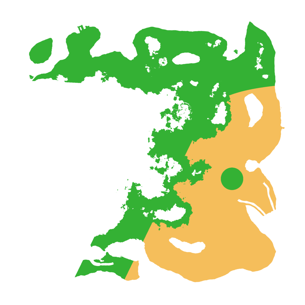 Biome Rust Map: Procedural Map, Size: 3600, Seed: 1597654027