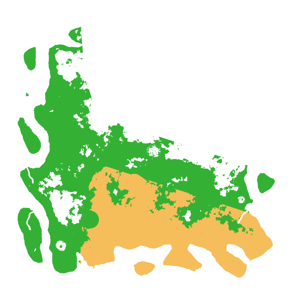 Biome Rust Map: Procedural Map, Size: 4450, Seed: 1988888888