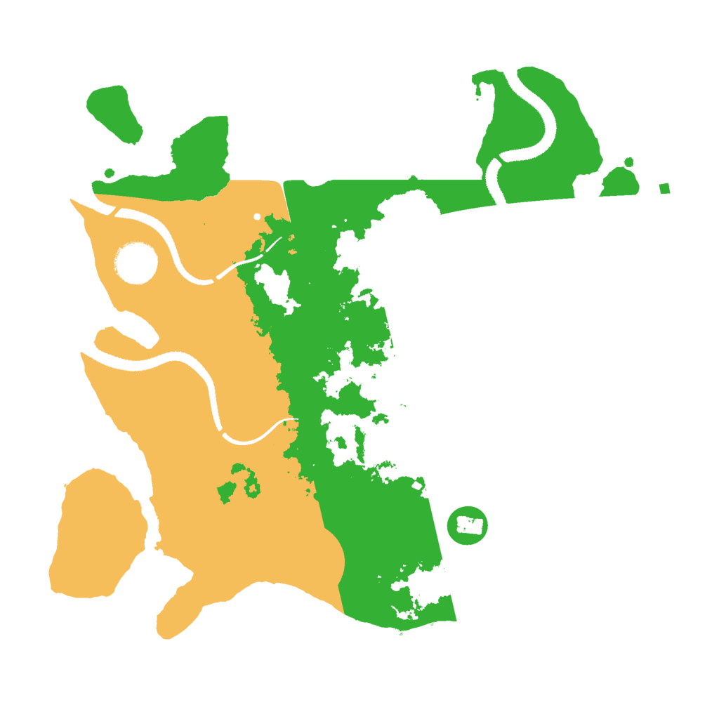 Biome Rust Map: Procedural Map, Size: 3000, Seed: 1650859288