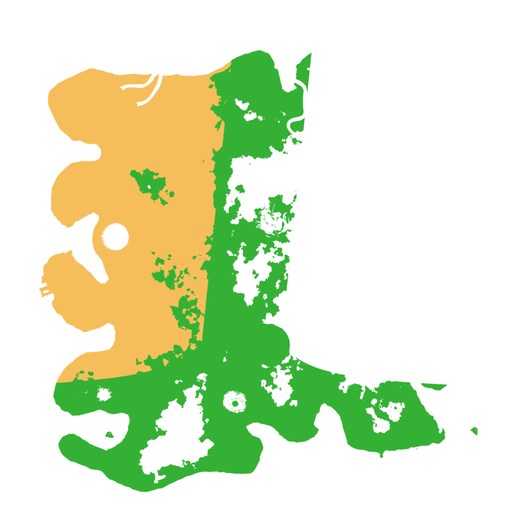 Biome Rust Map: Procedural Map, Size: 3500, Seed: 973620