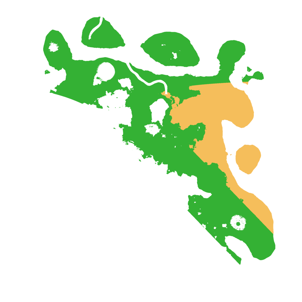 Biome Rust Map: Procedural Map, Size: 3000, Seed: 250273