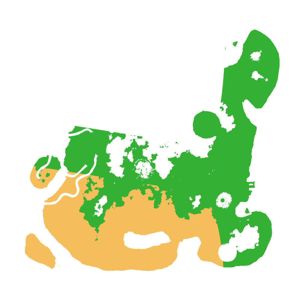 Biome Rust Map: Procedural Map, Size: 3000, Seed: 1575730609