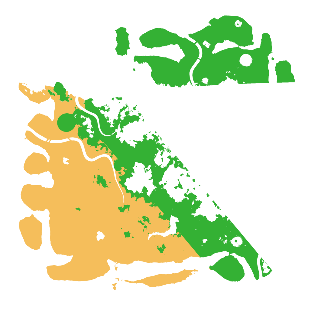 Biome Rust Map: Procedural Map, Size: 4500, Seed: 1124448221