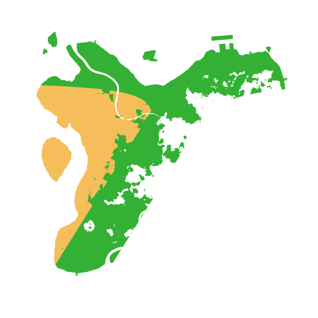 Biome Rust Map: Procedural Map, Size: 3000, Seed: 456359