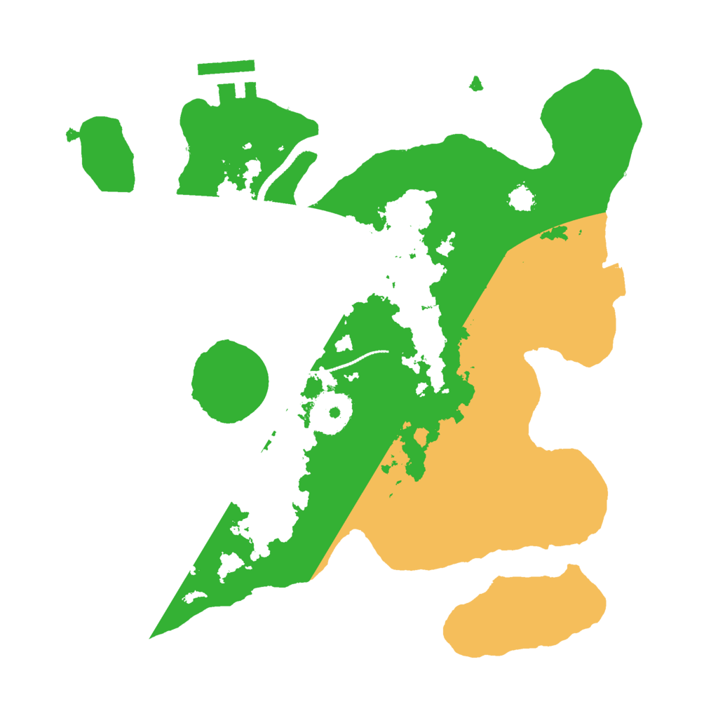 Biome Rust Map: Procedural Map, Size: 2550, Seed: 44162