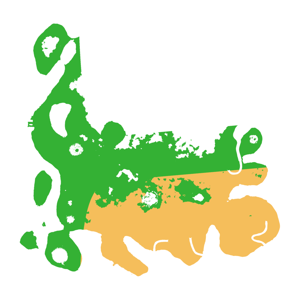 Biome Rust Map: Procedural Map, Size: 3500, Seed: 21818947