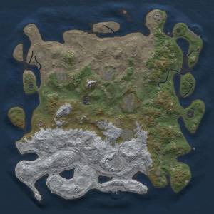 Thumbnail Rust Map: Procedural Map, Size: 4250, Seed: 1054489905, 18 Monuments