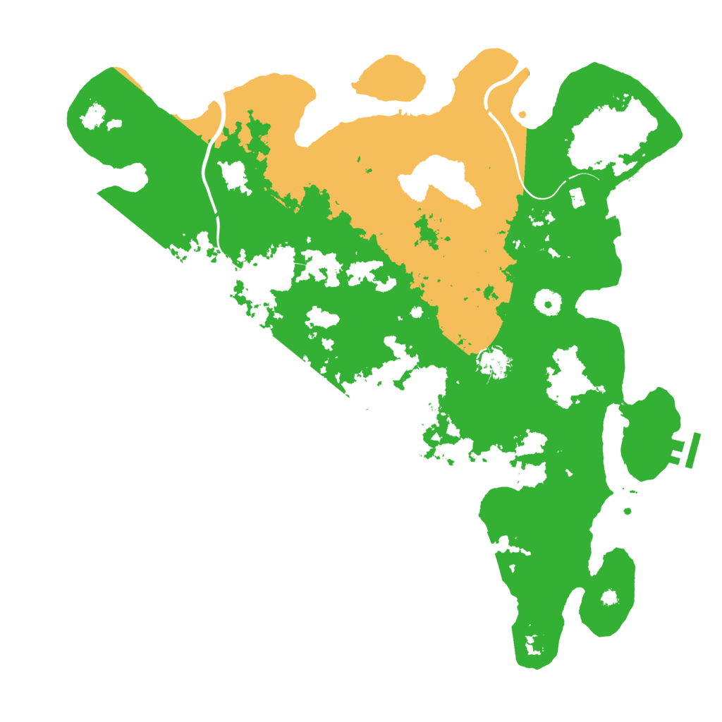 Biome Rust Map: Procedural Map, Size: 4050, Seed: 1901055692