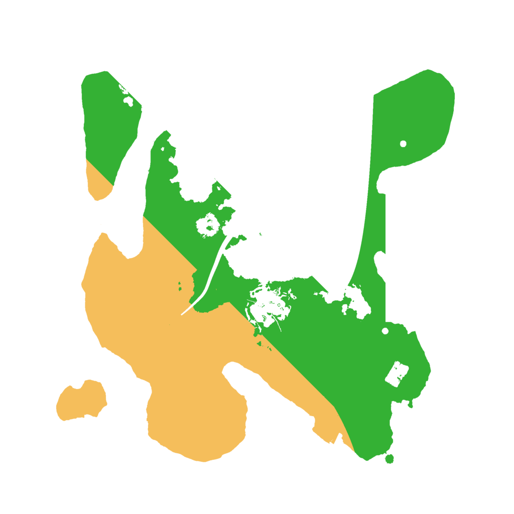 Biome Rust Map: Procedural Map, Size: 2300, Seed: 56483841