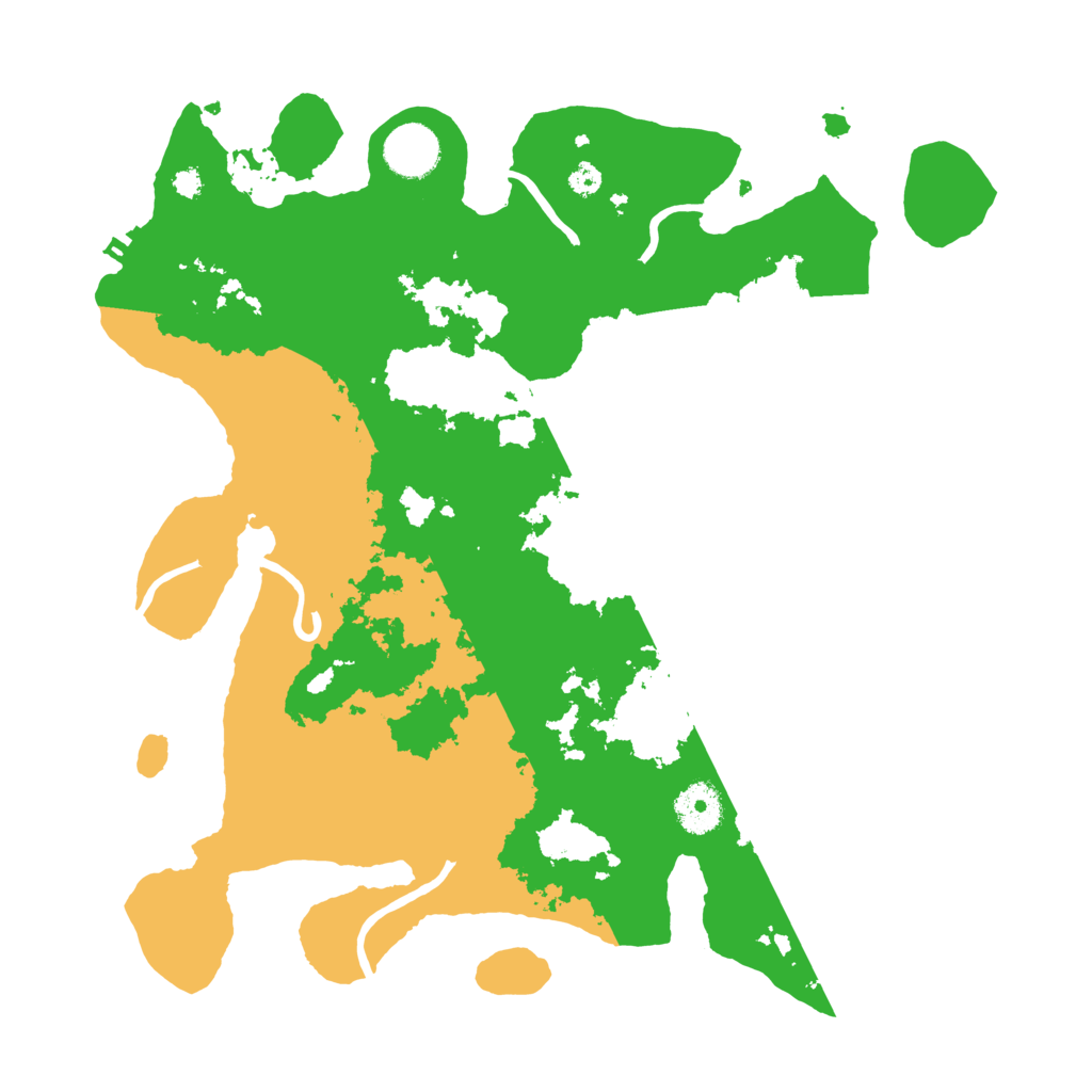 Biome Rust Map: Procedural Map, Size: 3500, Seed: 472815