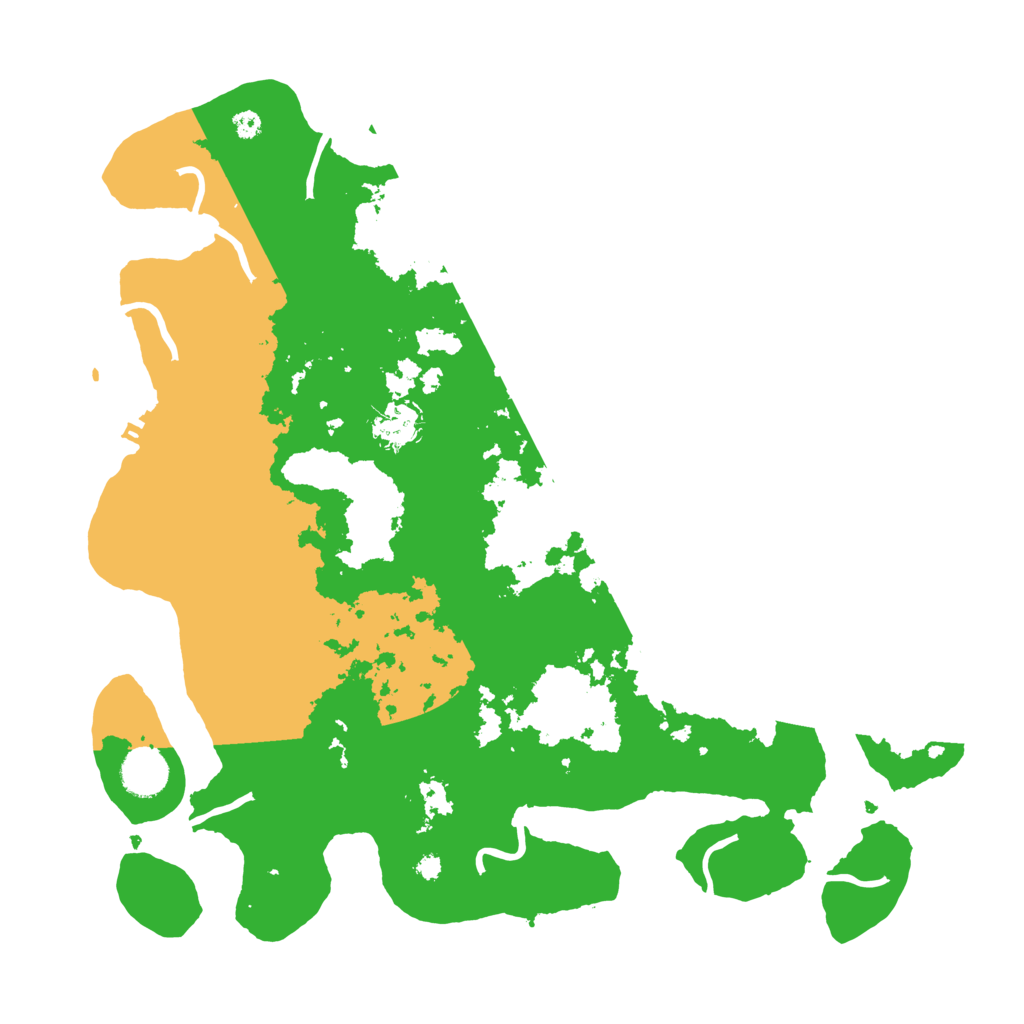 Biome Rust Map: Procedural Map, Size: 3800, Seed: 66552252