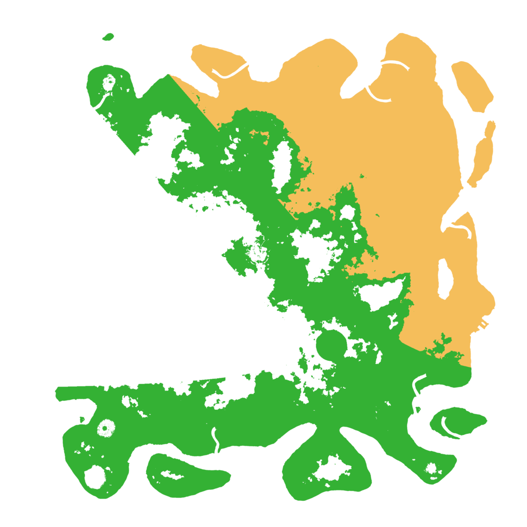 Biome Rust Map: Procedural Map, Size: 4500, Seed: 474118326