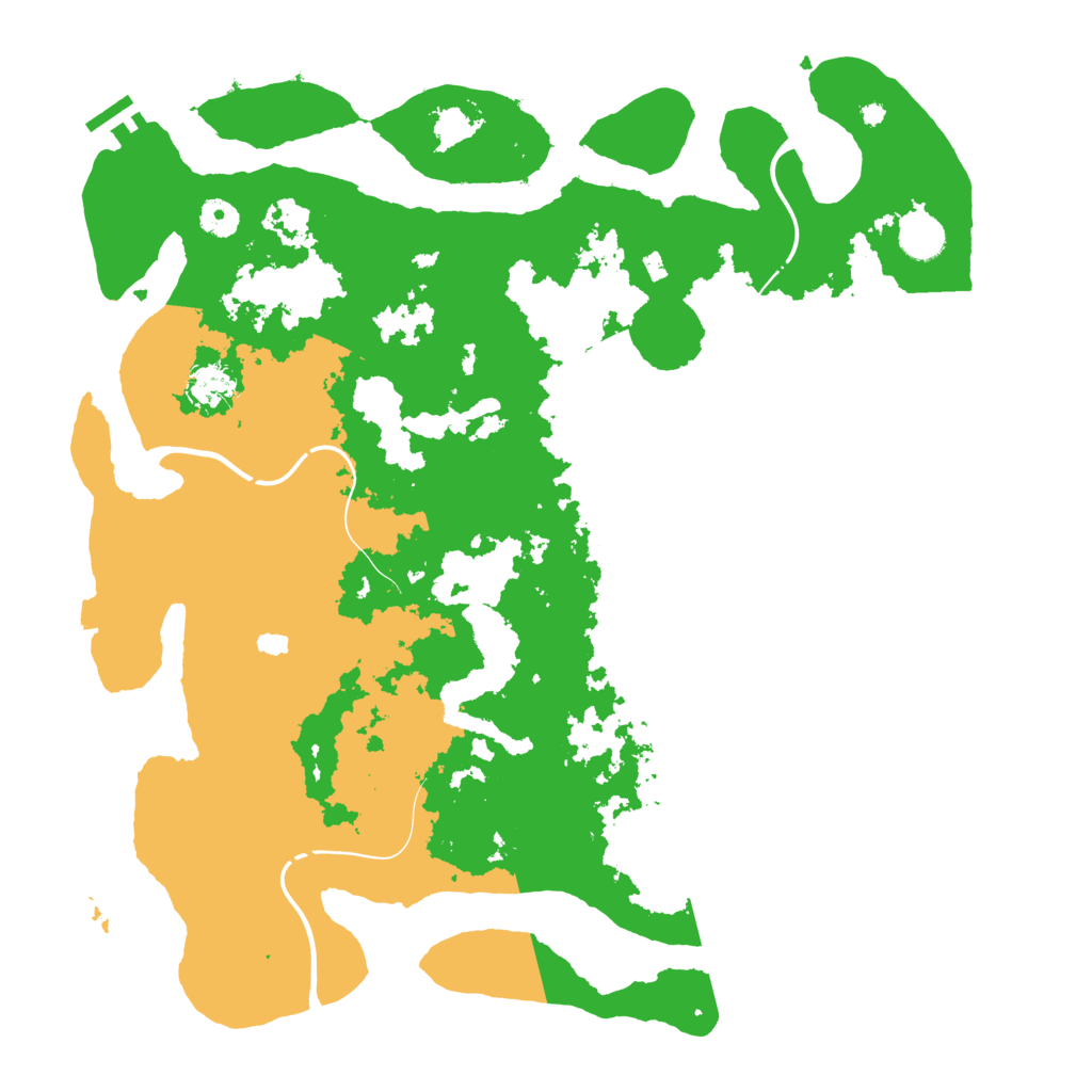 Biome Rust Map: Procedural Map, Size: 4250, Seed: 329953276