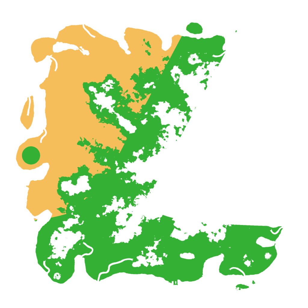 Biome Rust Map: Procedural Map, Size: 4500, Seed: 326057645