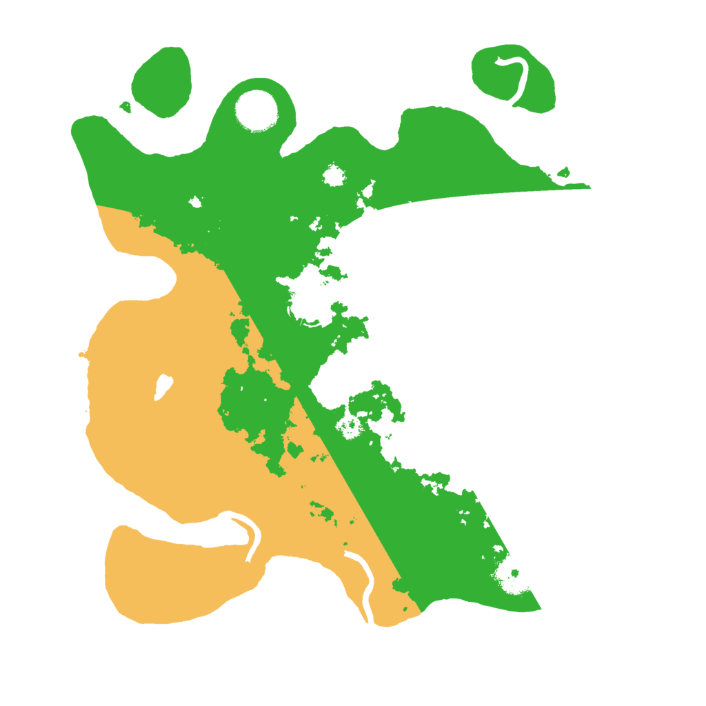 Biome Rust Map: Procedural Map, Size: 3000, Seed: 24313
