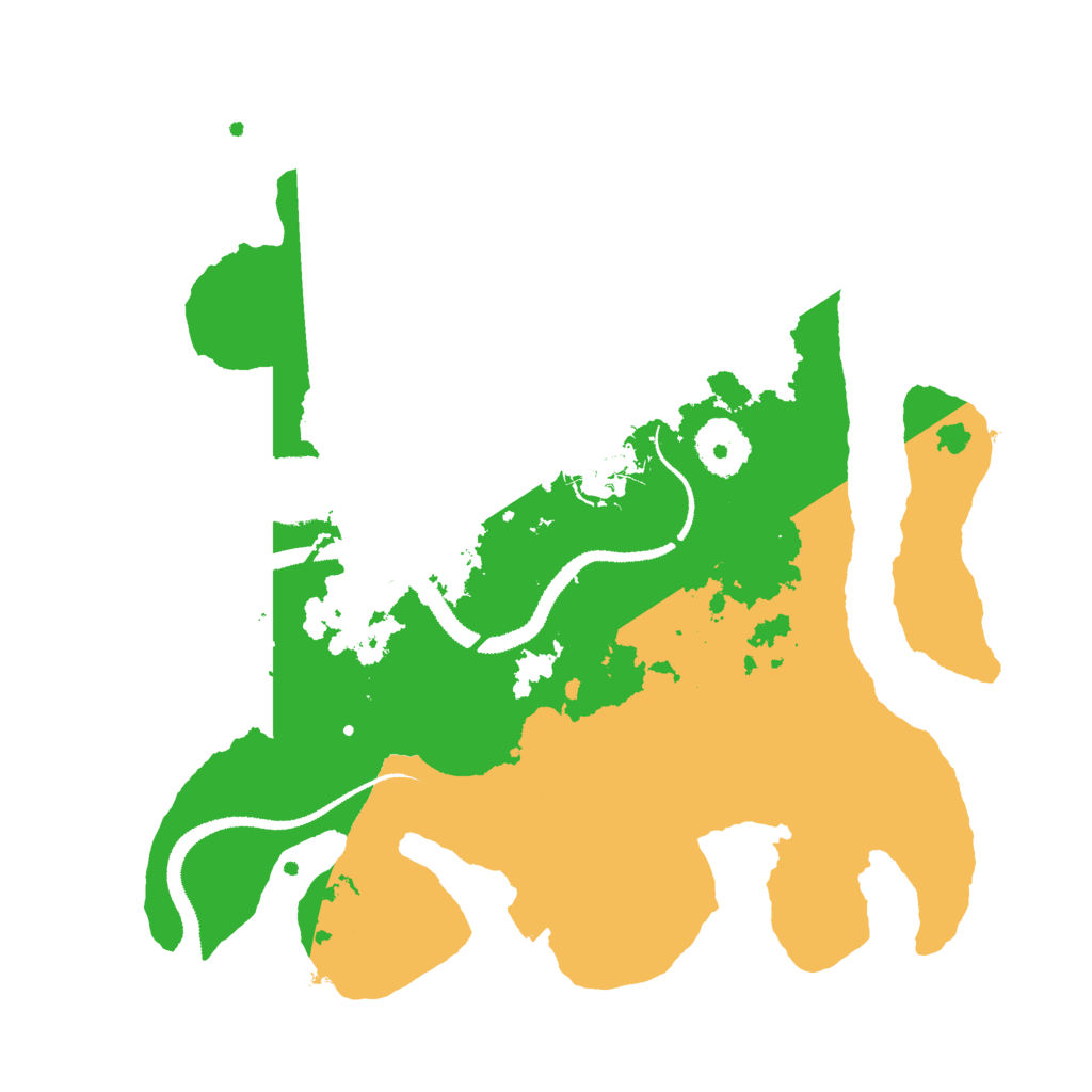 Biome Rust Map: Procedural Map, Size: 3000, Seed: 84862