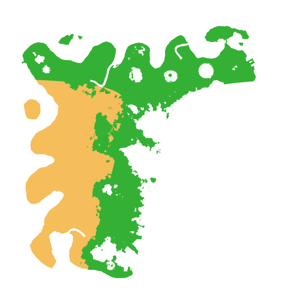 Biome Rust Map: Procedural Map, Size: 3500, Seed: 2109893869