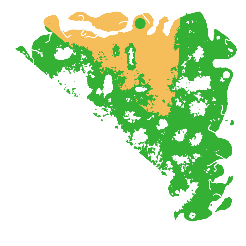 Biome Rust Map: Procedural Map, Size: 6000, Seed: 210695167