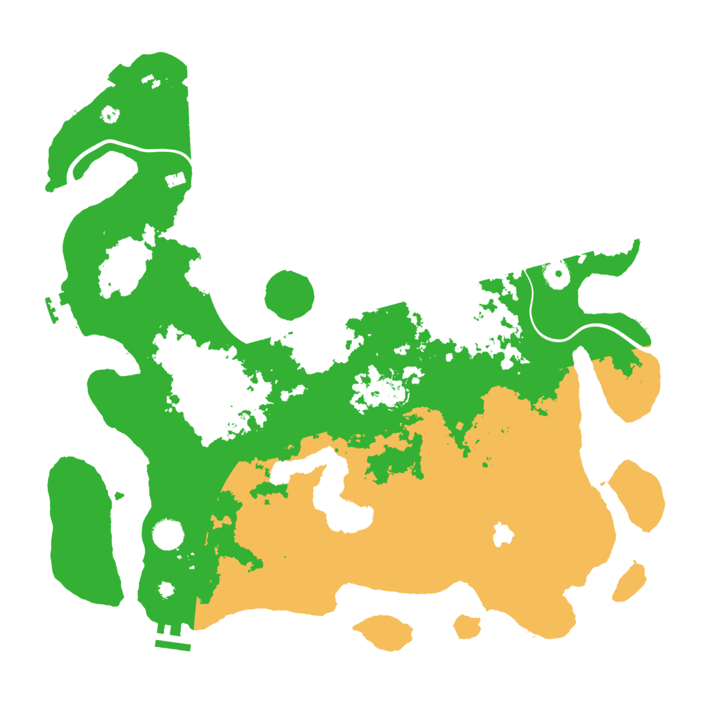 Biome Rust Map: Procedural Map, Size: 4000, Seed: 927753558