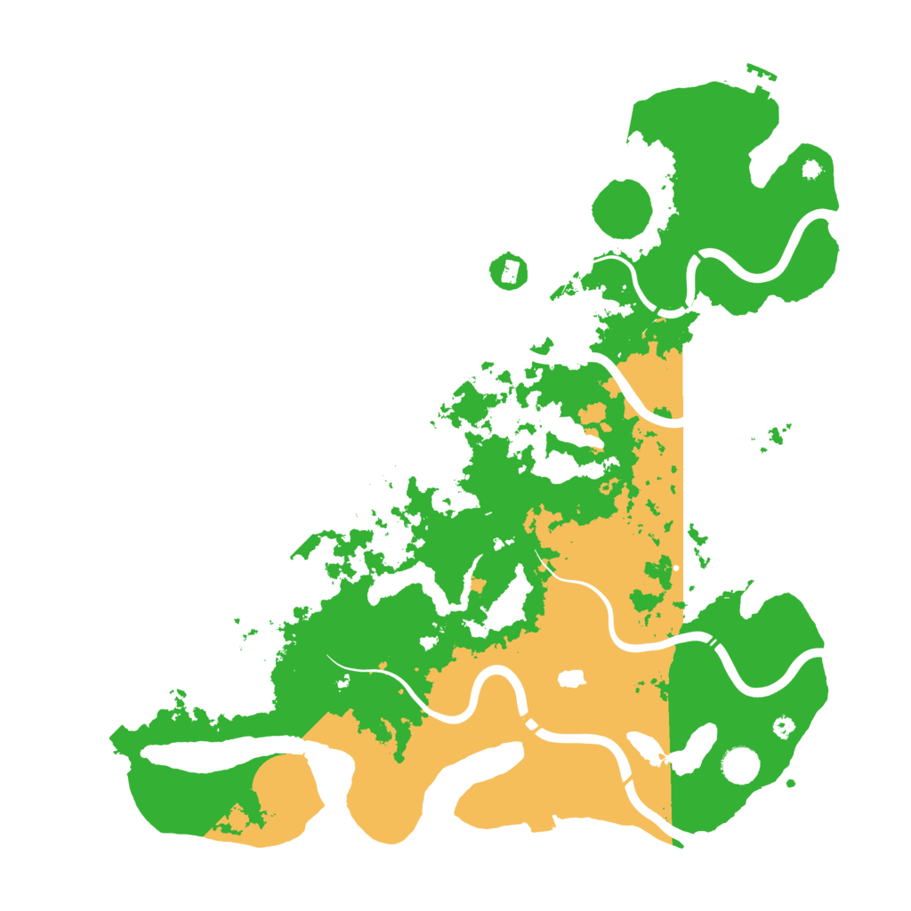 Biome Rust Map: Procedural Map, Size: 4250, Seed: 1715158926