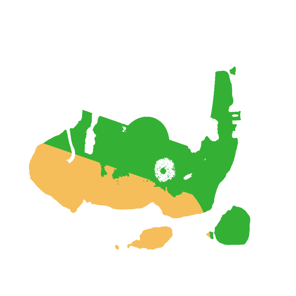 Biome Rust Map: Procedural Map, Size: 2000, Seed: 20221114