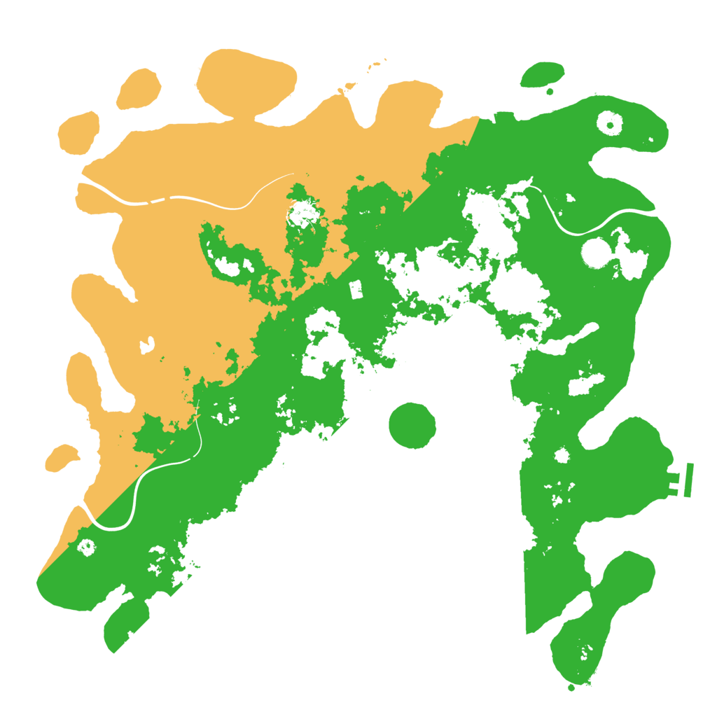 Biome Rust Map: Procedural Map, Size: 4250, Seed: 11032022