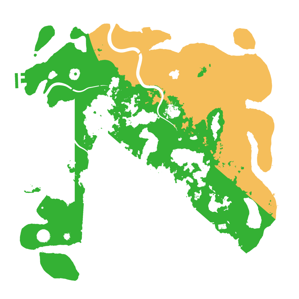 Biome Rust Map: Procedural Map, Size: 4000, Seed: 596056