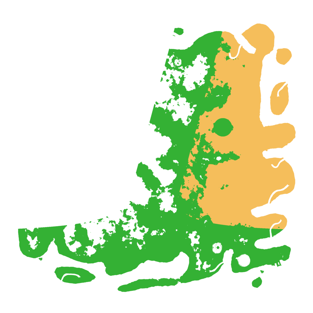 Biome Rust Map: Procedural Map, Size: 4500, Seed: 77777