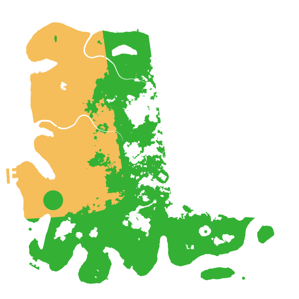 Biome Rust Map: Procedural Map, Size: 4000, Seed: 447411785