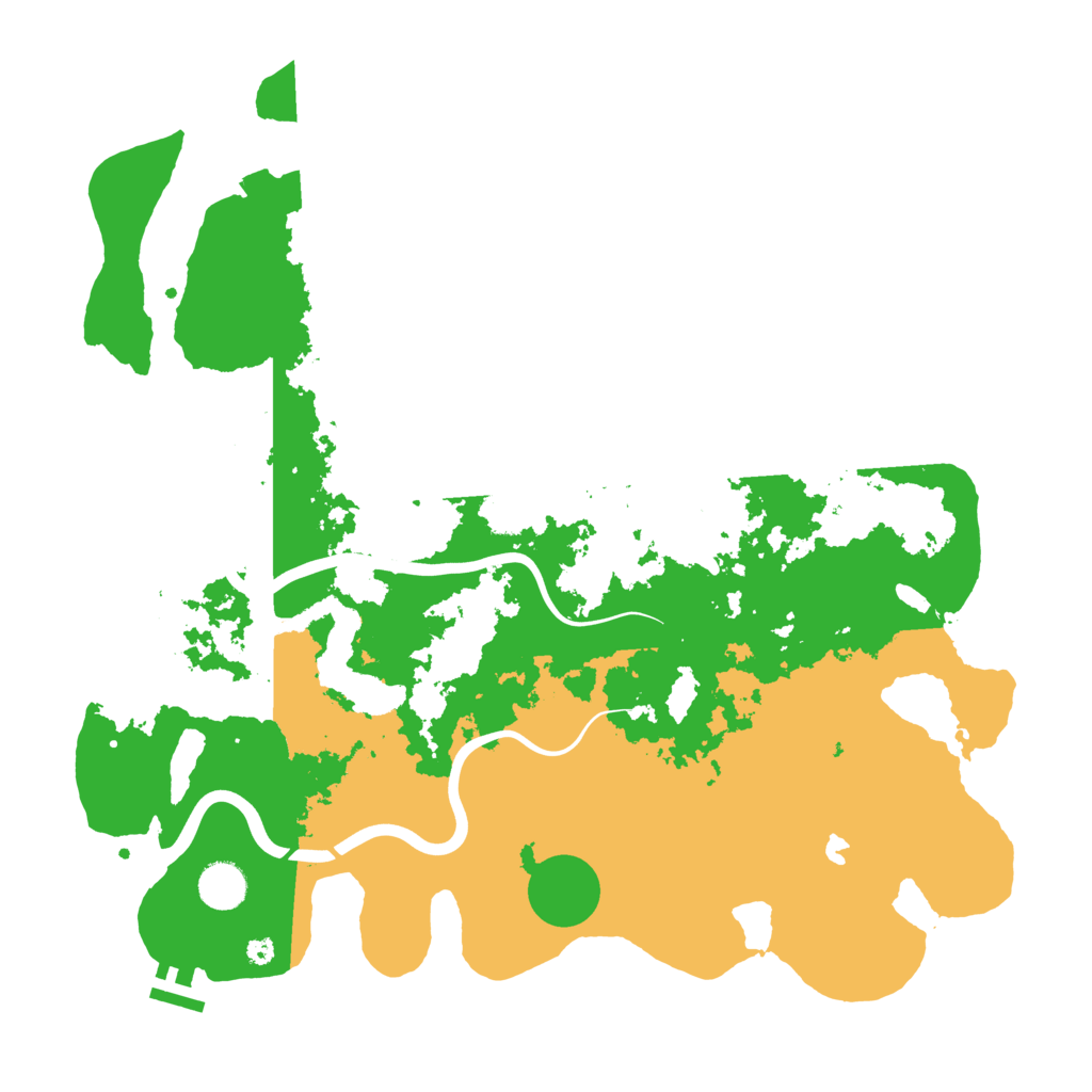 Biome Rust Map: Procedural Map, Size: 4000, Seed: 224274237